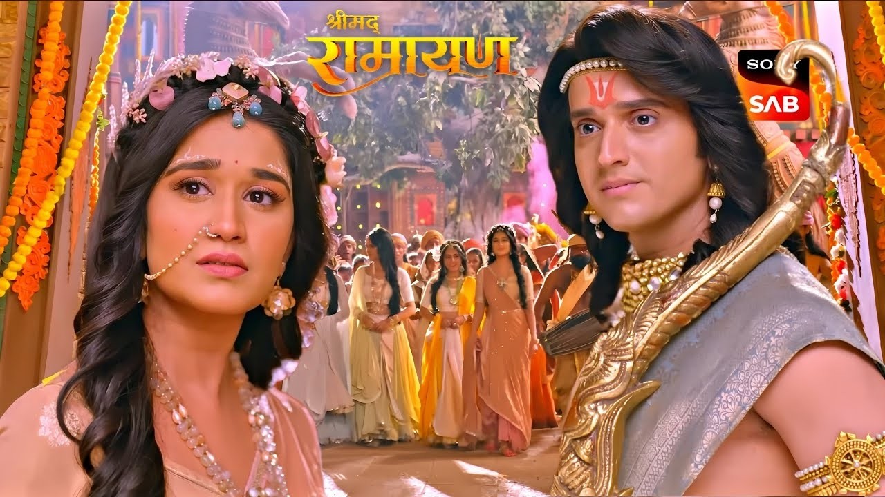 जब प्रभु श्री राम को पहली बार सीता जी को देखकर हो गया प्यार | Shrimad Ramayan | Ramayan