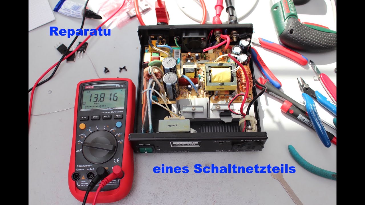 Reparatur eines Schaltnetzteils
