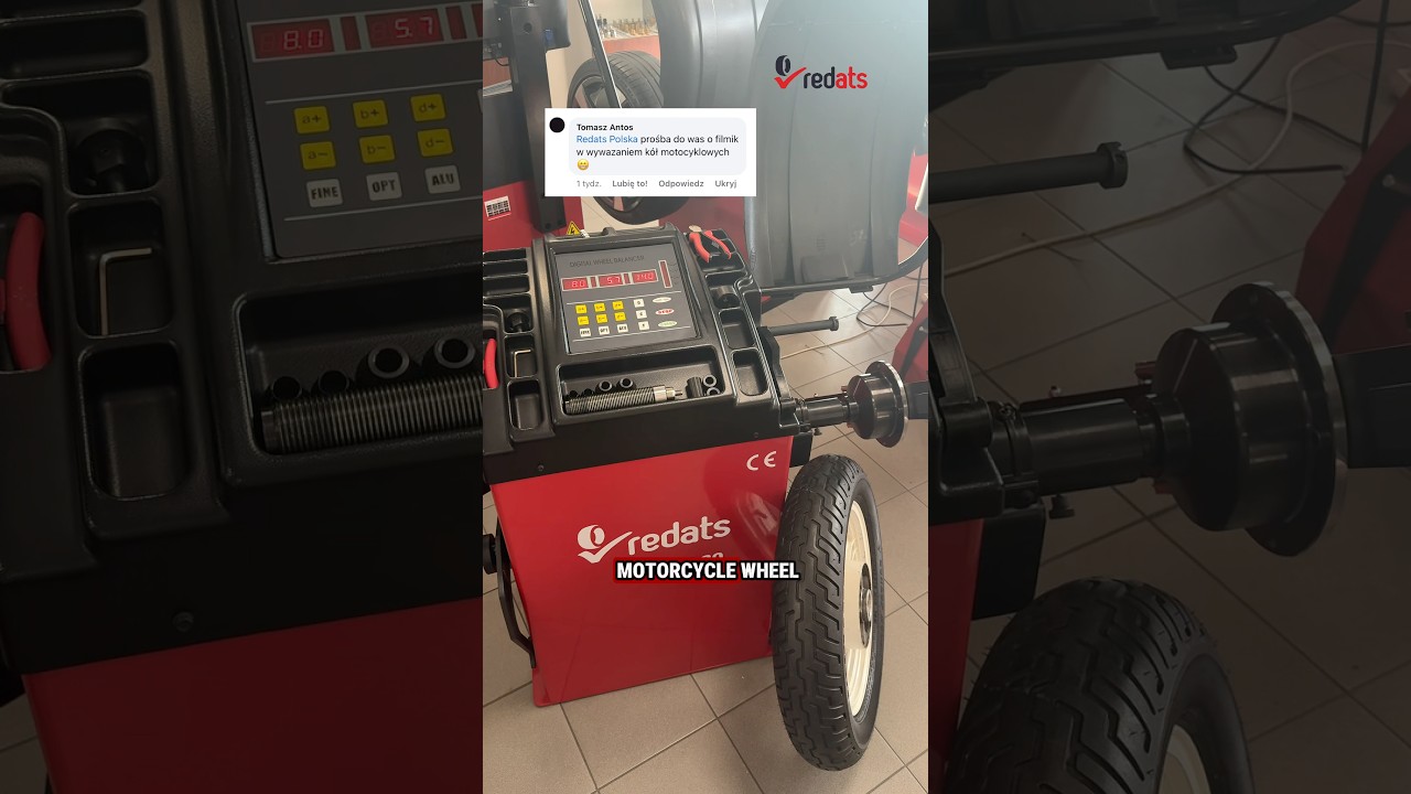How to balance motorcycle wheels on our wheel balancers? 🛞 🏍️