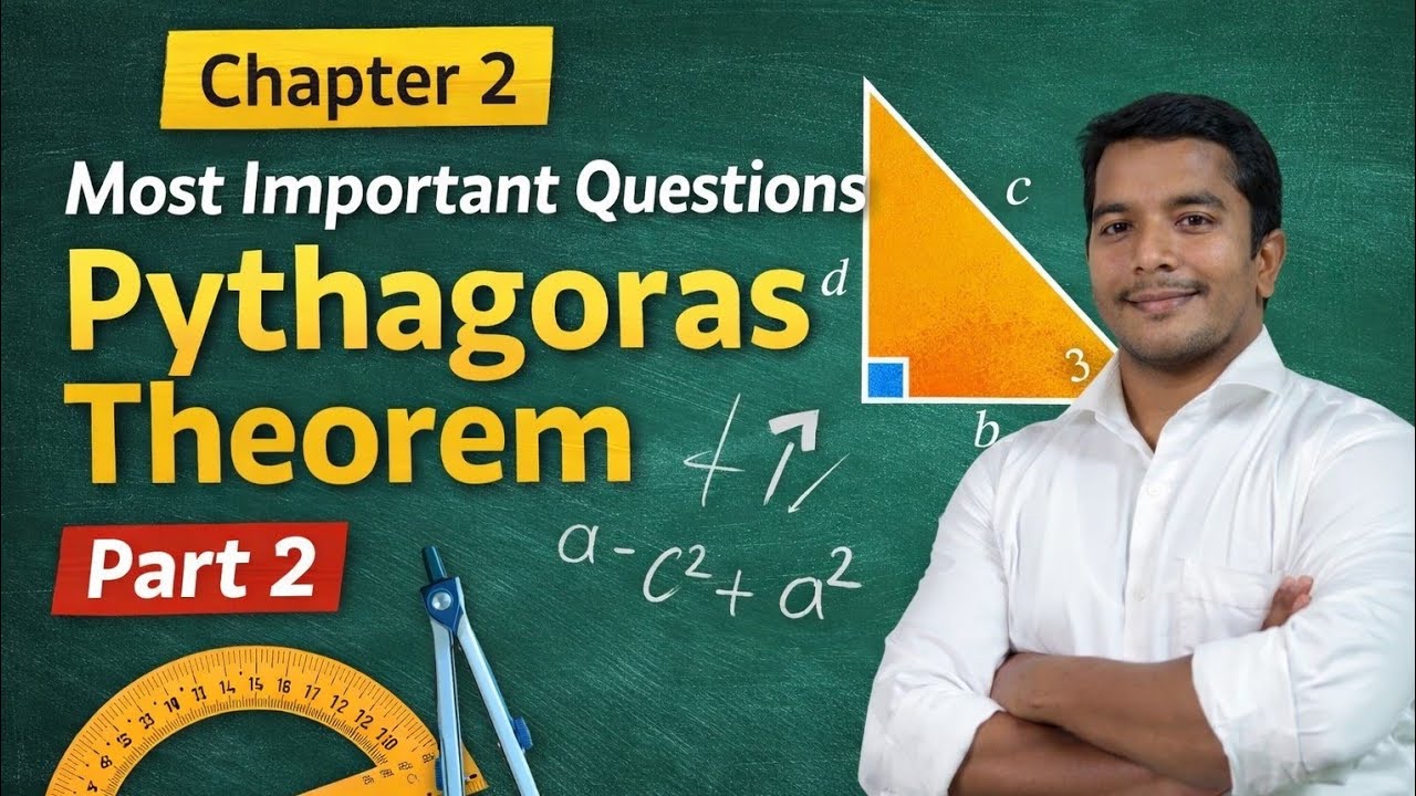 Pythagoras Theorem Most imp Question#Class10Maths2#Top100MathsQuestions#Maths2Class10#PravinSir