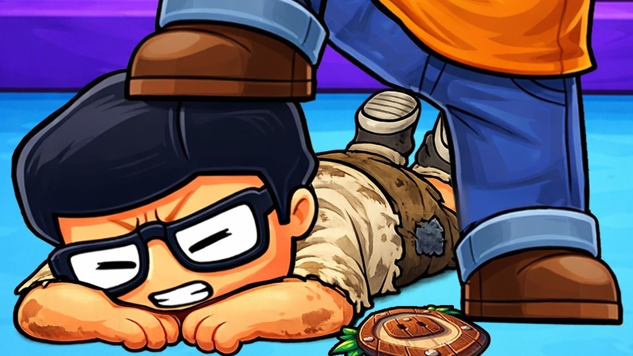 O MENINO POBRE FOI HUMILHADO POR CAMPEÕES NO MODO RANKED DO STUMBLE GUYS!
