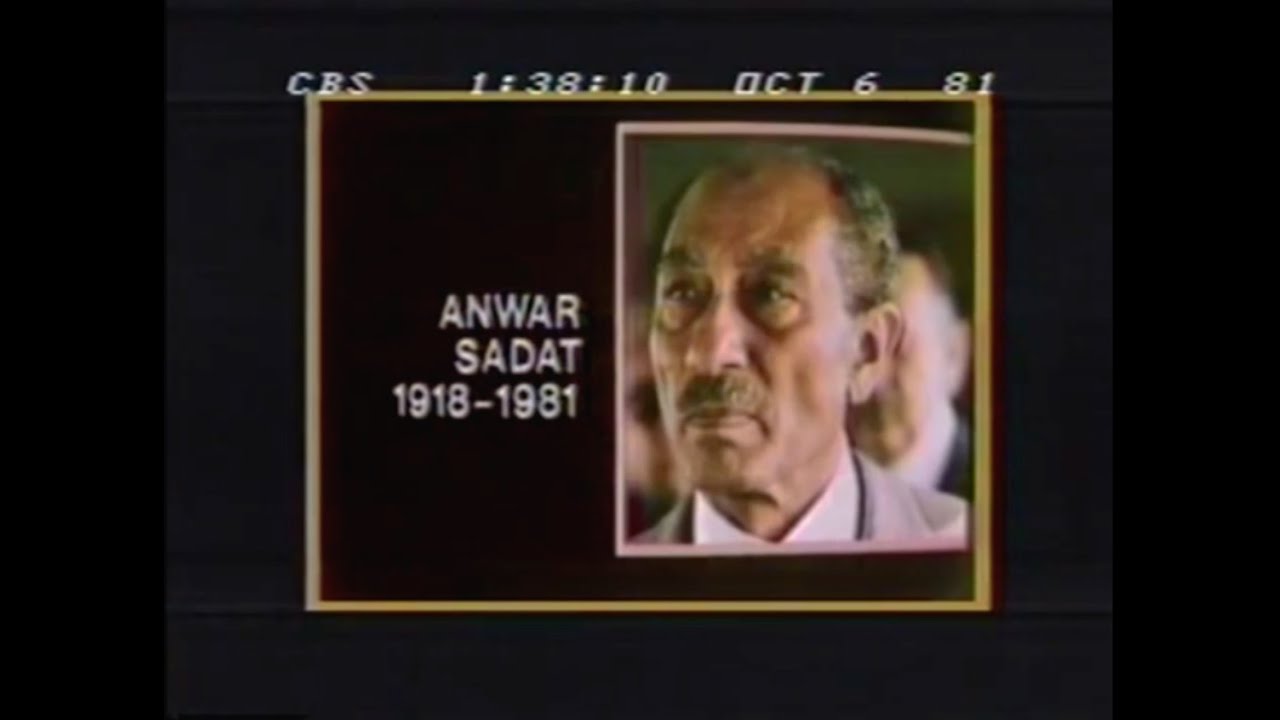 Anwar Sadat Assassination Full CBS Coverage - October 6th, 1981