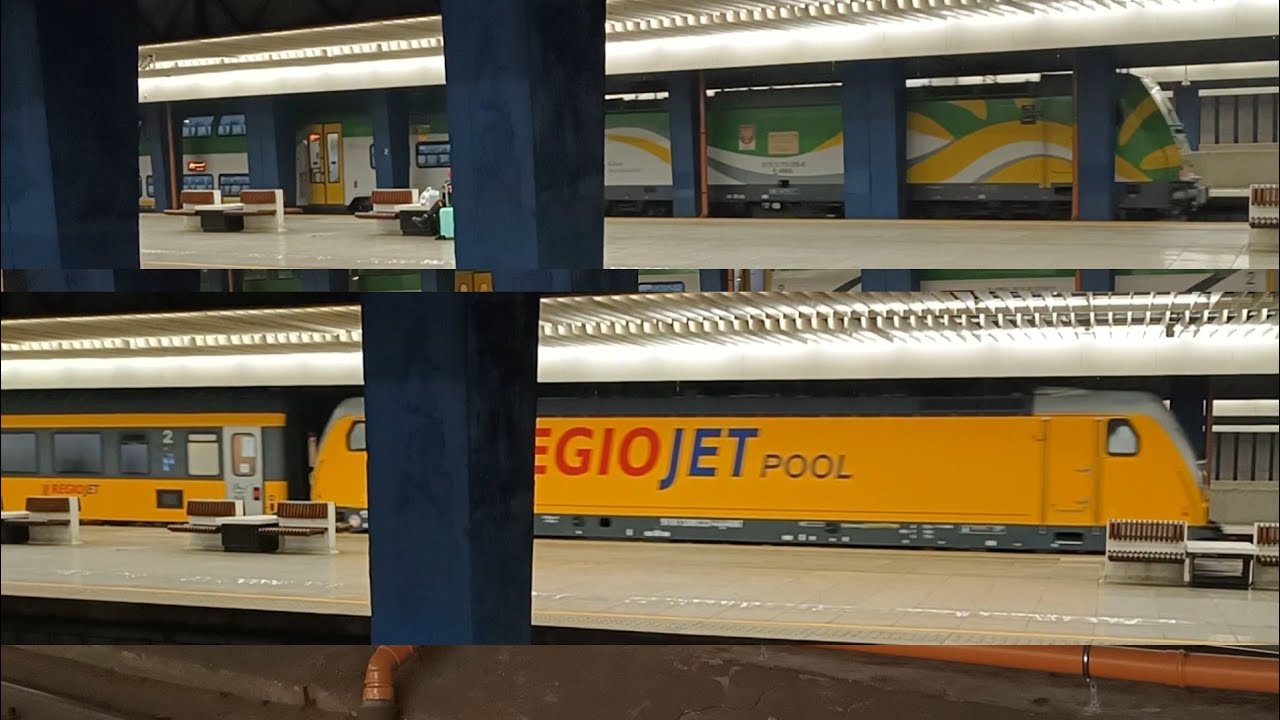 Różne Odjazdy i Wjazdy 🤔 złapane czekając na Pociąg 🚆 