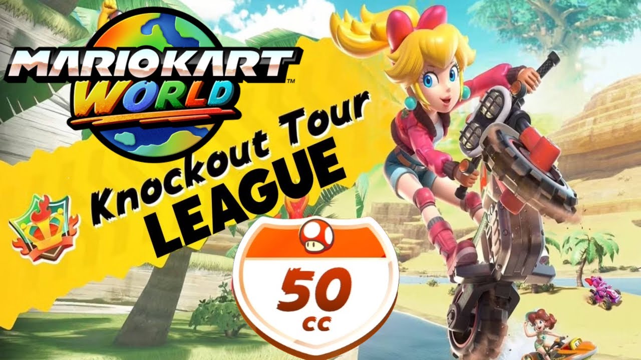 Mario Kart World knockout Tour Longplay 50cc - Mirror  (Part 1/4 - 50cc) [4K]