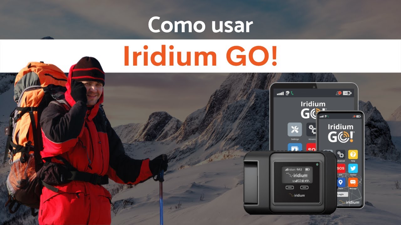 Como usar tu Iridium GO!