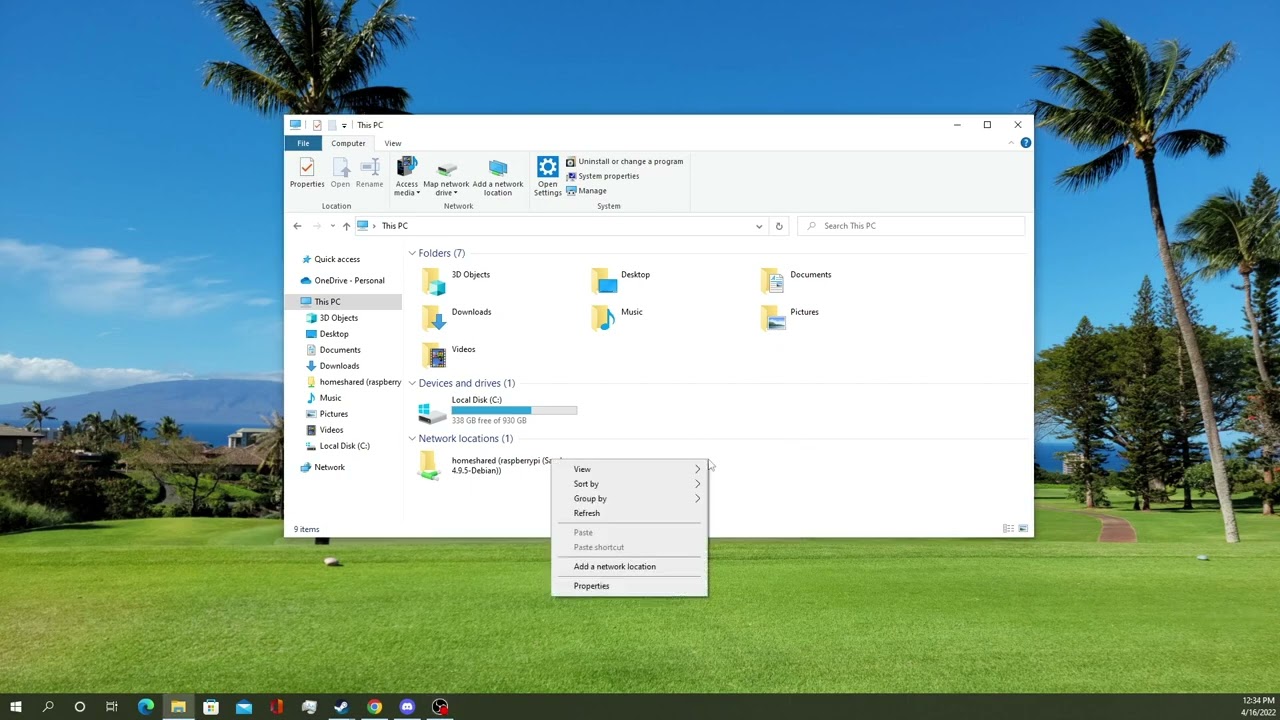 How to access a server from file explorer [Tech Tutorials][Windows 10]