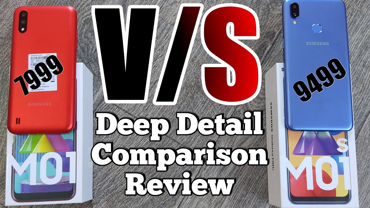 Samsung M01s vs Samsung M01 | samsung m01 vs m01s | Samsung M01 V/S Samsung M01 Review | Techywood