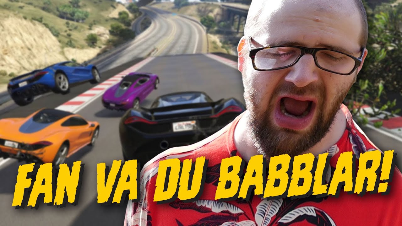 HABBA &Auml;R P&Aring; KRIGSSTIGEN | GTA V-RACE
