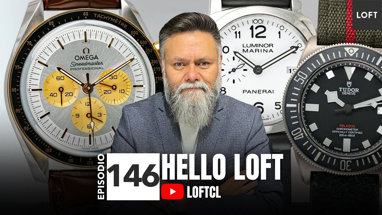Hello LOFT 146 Omega Speedmaster, Panerai, Tudor y más de 21 nuevos relojes en LOFT.watches