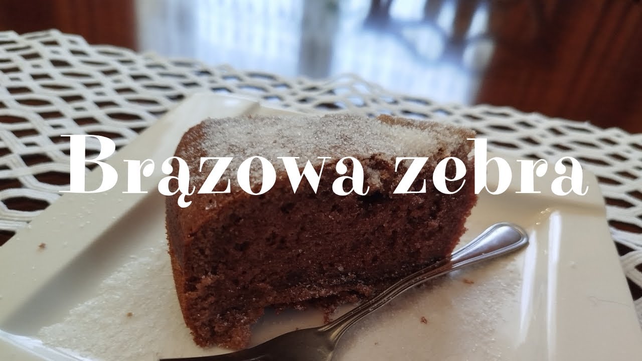 Przepis na ciasto - Brązowa Zebra
