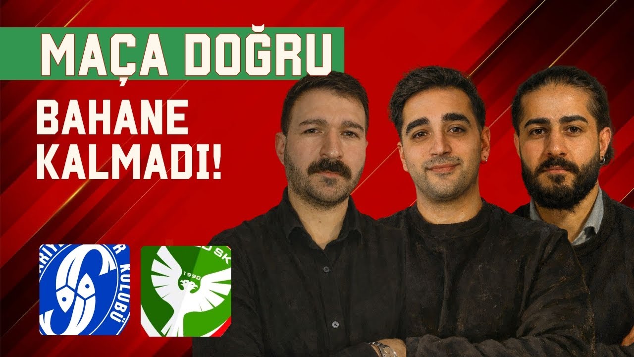 Maça Doğru | Sarıyer - Amedspor | Hoşgeldin Şampiyon
