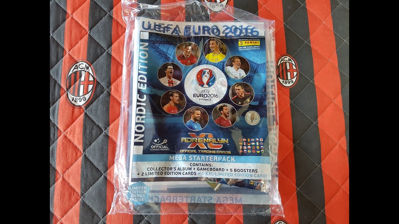 PANINI EURO 2016 - UNBOXING NORDYCKIEGO STARTERPACKA - ANGLIA vs POLSKA - KTO WYGRAŁ???
