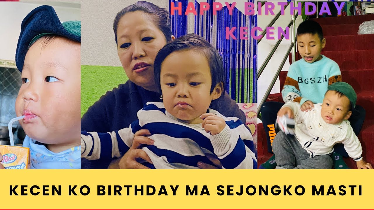 KECEN KO BIRTHDAY MA SEJONGKO MASTI 😁