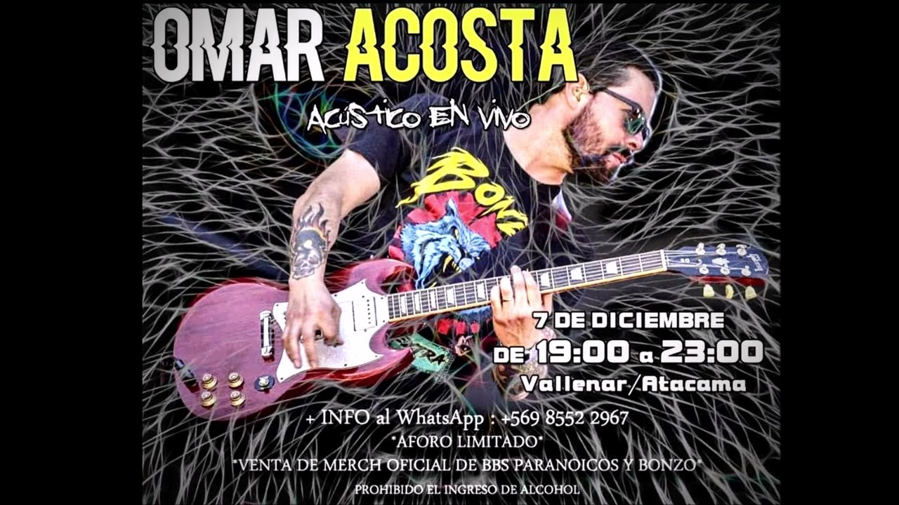 Omar acosta - acustico en vivo vallenar