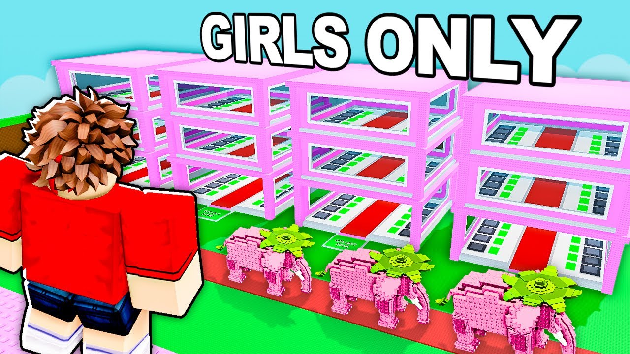 Sneaking Into GIRLS ONLY Server To Steal OG BRAINROTS!