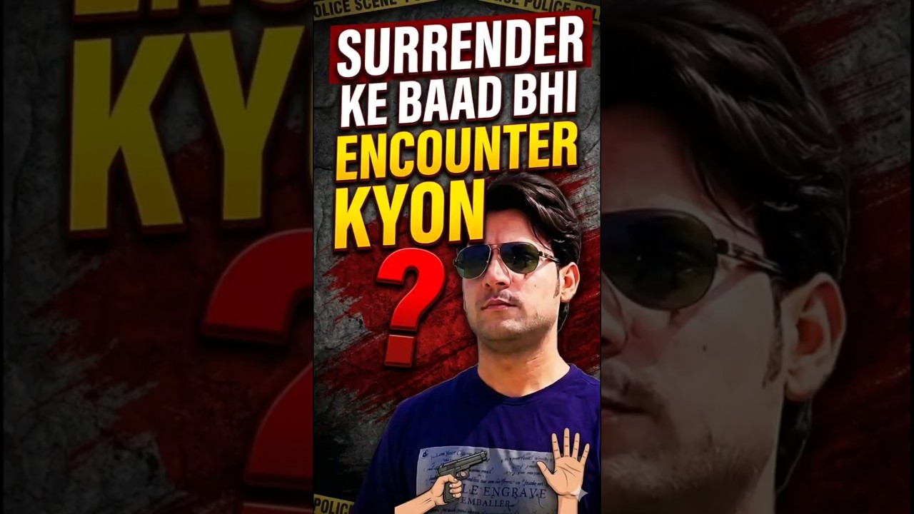 Surrender ke baad bhi encounter kiu  🤔 #minivlog #ytshorts #dailyvlog #viralshorts