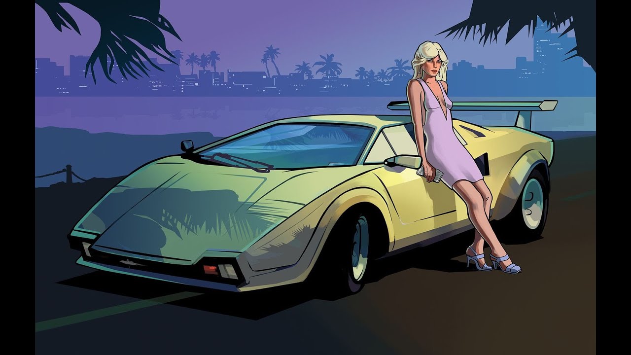 Grand Theft Auto  Vice City Stories Loading Screen HD | PSP