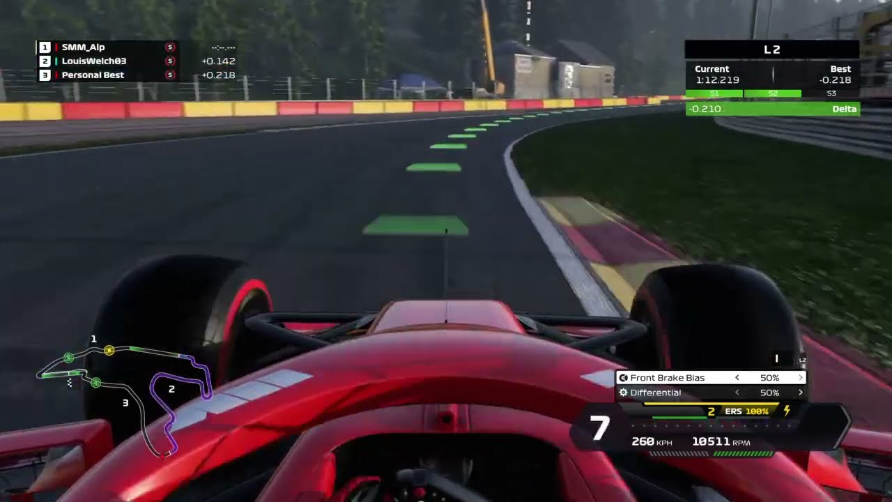 F1 2020 Belgium World Record 1:40.016 + Setup
