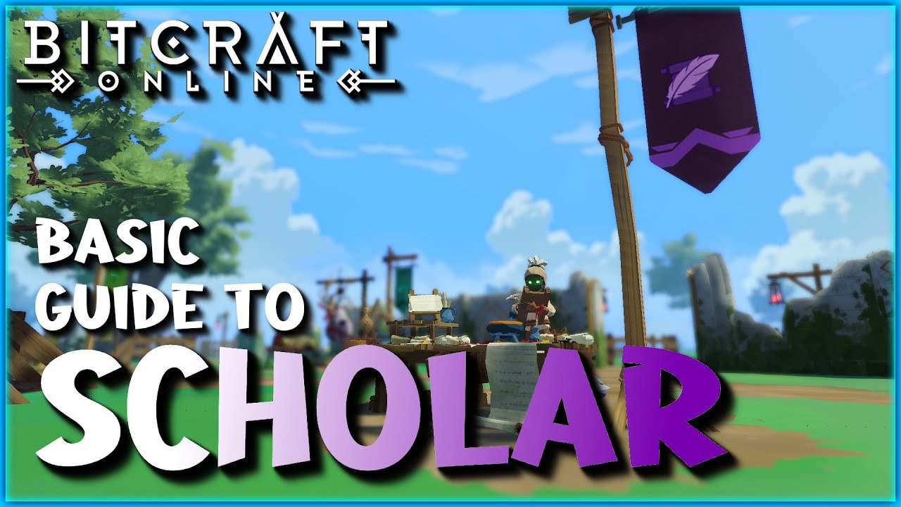 Обзор SCHOLAR! Краткое и базовое руководство! (Ранний доступ к BitCraft)