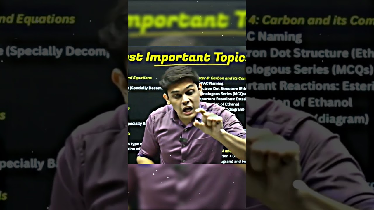Most Important Topics For Board Exam 😲🔥 #prashantkirad #exammotivation #class10