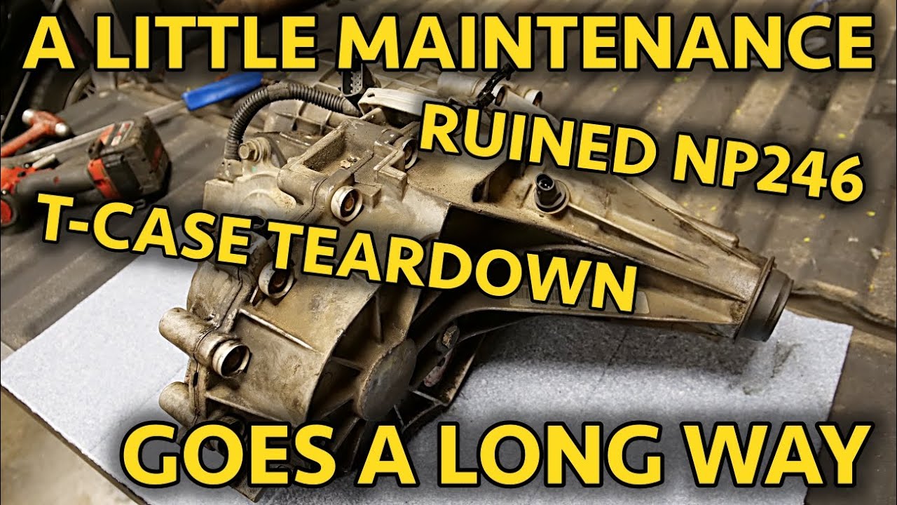 Failed Chevy Silverado 4x4 NP246 Transfercase Teardown! 4 Button GMT800 Transfercase Autopsy!