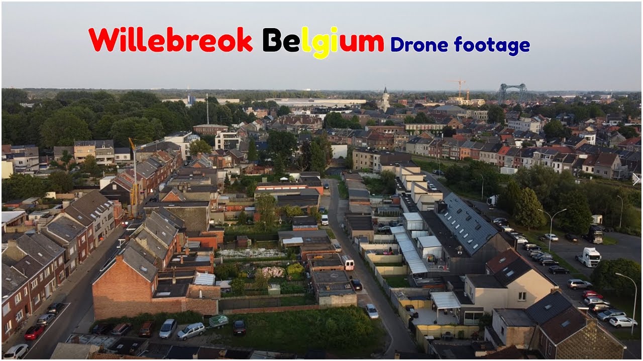 Willebroek | Belgium | Drone footage |aerial view | 2020 | 2K