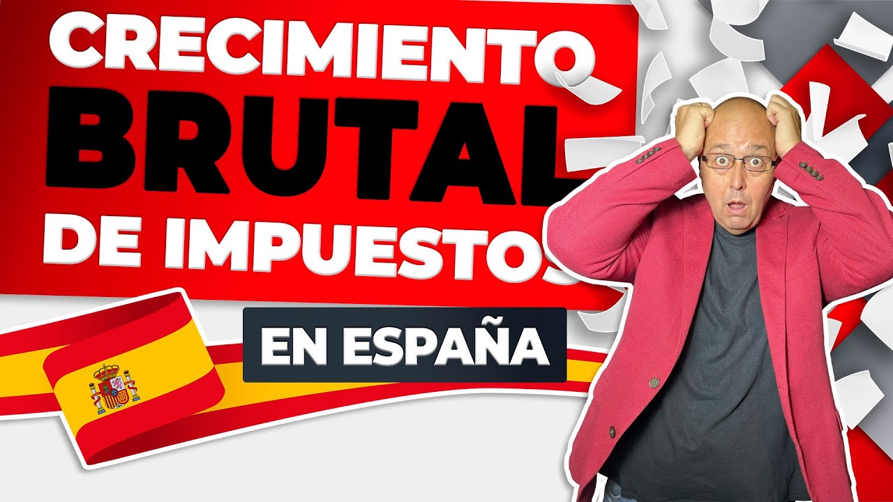 💥😡💸 PESO CRECIENTE de los IMPUESTOS: el contribuyente medio paga 2.073 euros más desde 2018. SUBIDA!
