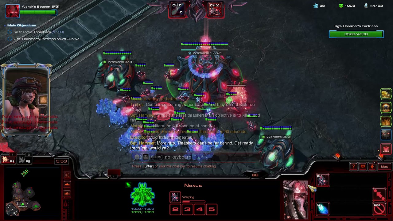 SC2 Co op WeeklyMutation 259 Explosive Results (Void Thrashing) Alarak Tycus