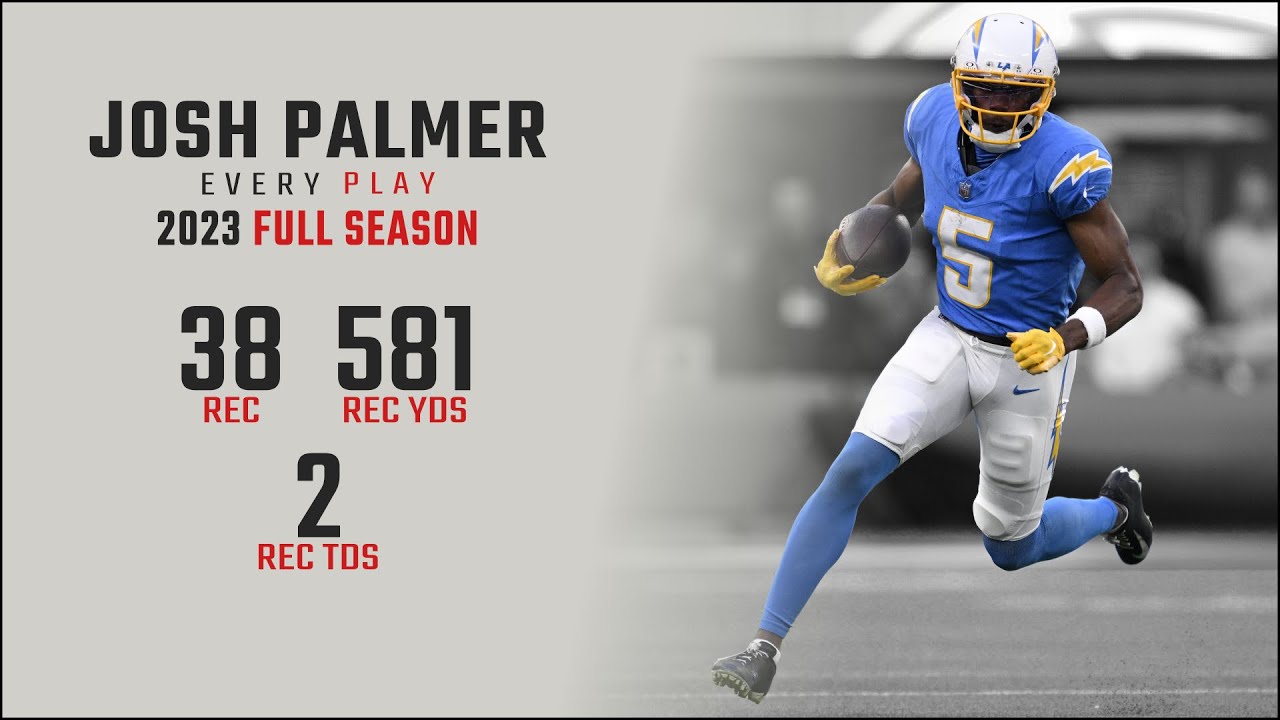 Josh Palmer 2023 Highlights | Every Target and Catch