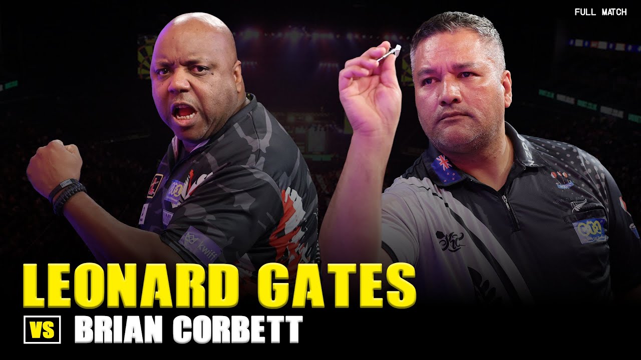 Leonard Gates vs Brian Corbett FULL MATCH | WDF World Darts Championship 2023