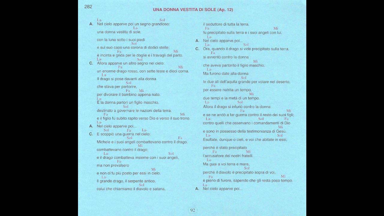 Una donna vestita di sole (audio migliorato) - Kiko Argüello - Cammino neocatecumenale