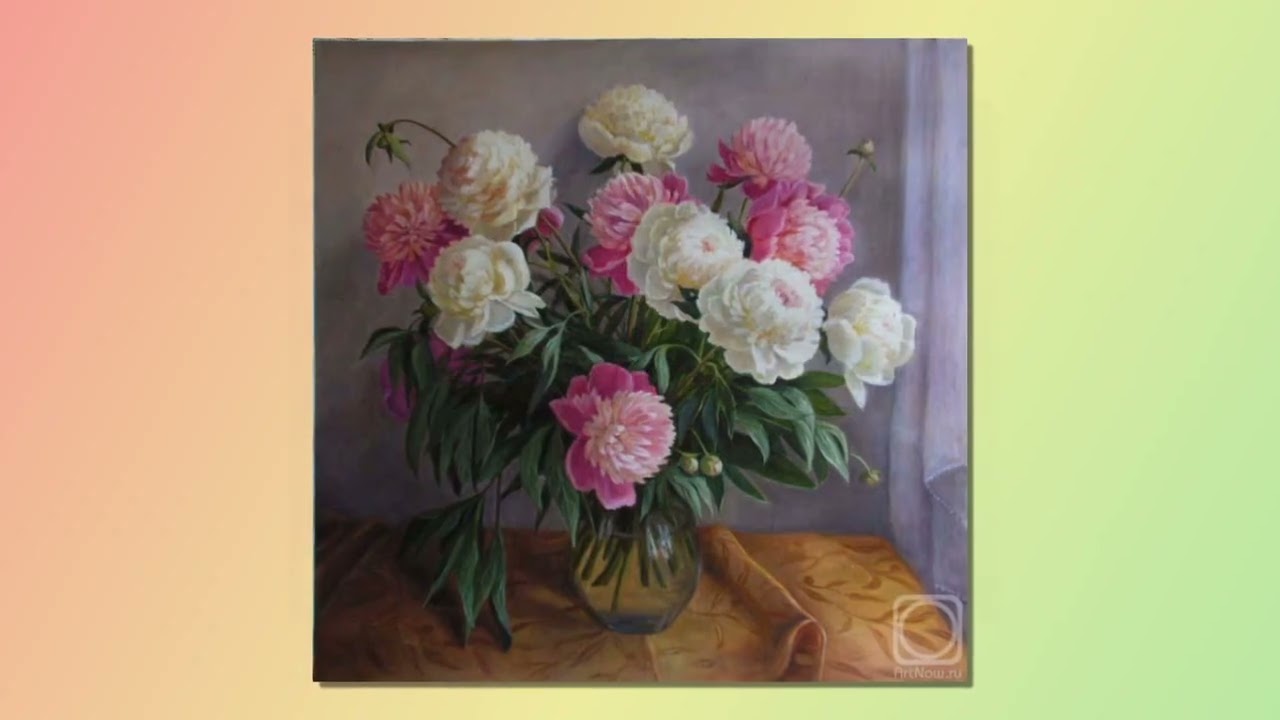 Художник Шумакова Елена.  Великолепные натюрморты, ч.1