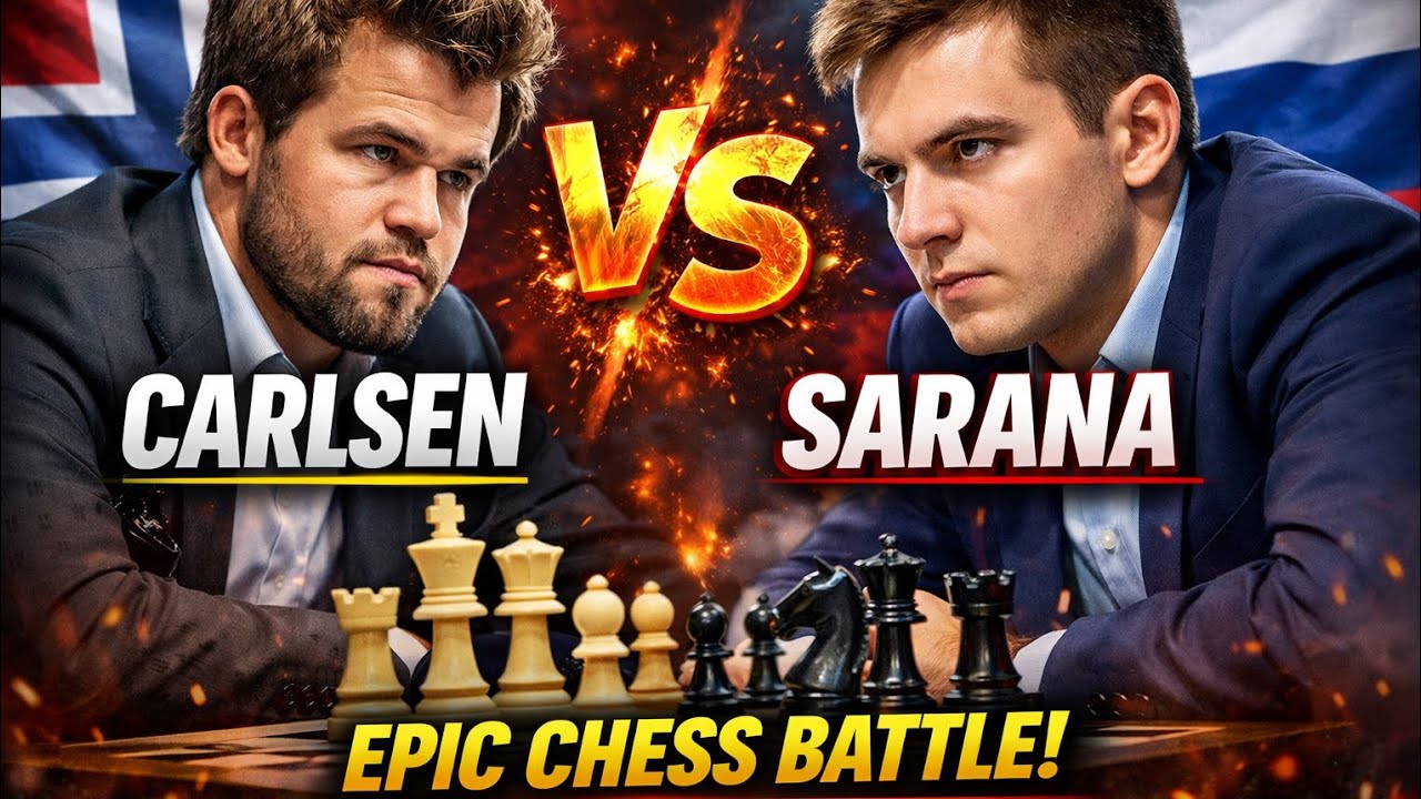 Magnus Carlsen Vs Alexey Sarana l Titled Tuesday l January, 2026.
