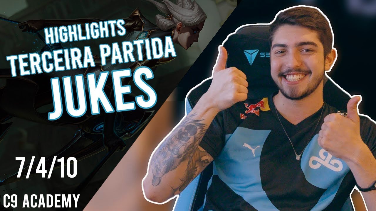 Jukes C9 Academy  - Terceira partida de Jukes pela LCS Academy NA