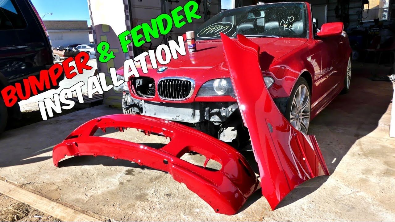 Project: BMW E46 ZHP 330ci Bumper and Fender Installation