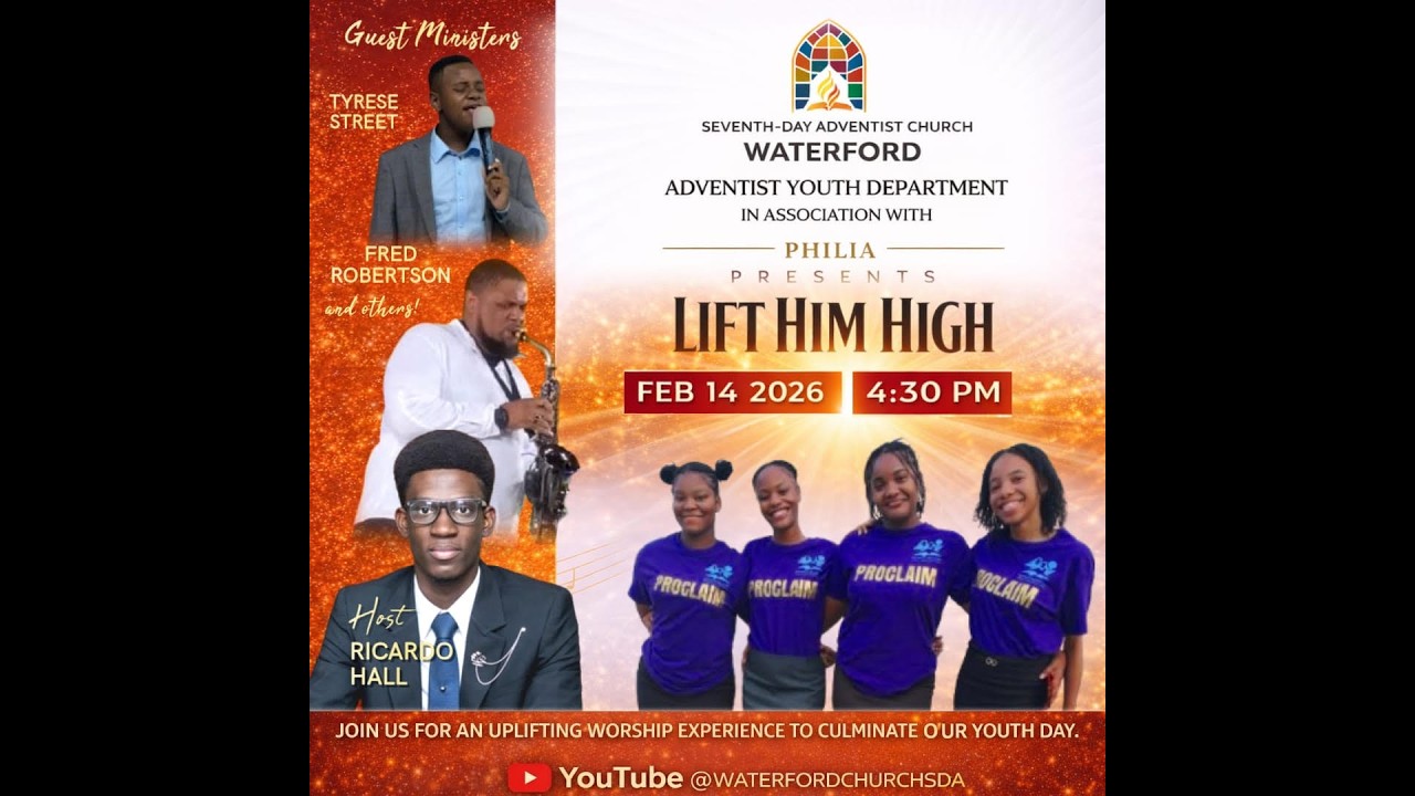 YOUTH DAY LIFT HIM HIGH- AY //Sabbath February 14,2026