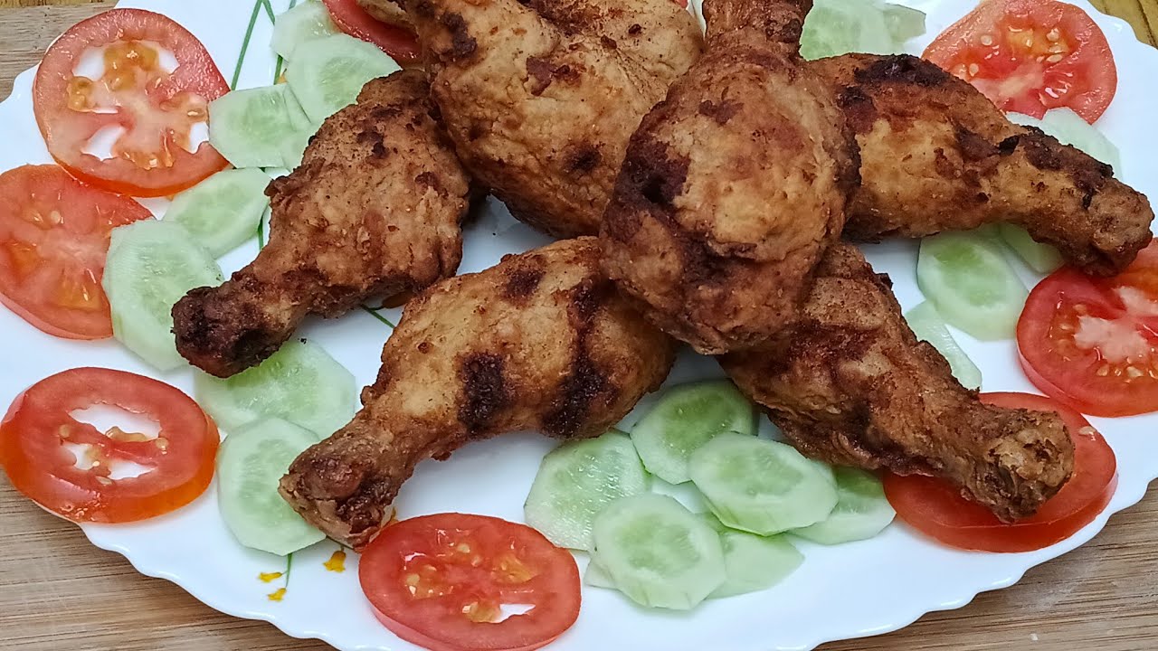 Chicken drumstick | fried chicken | chicken tangdi kabab.