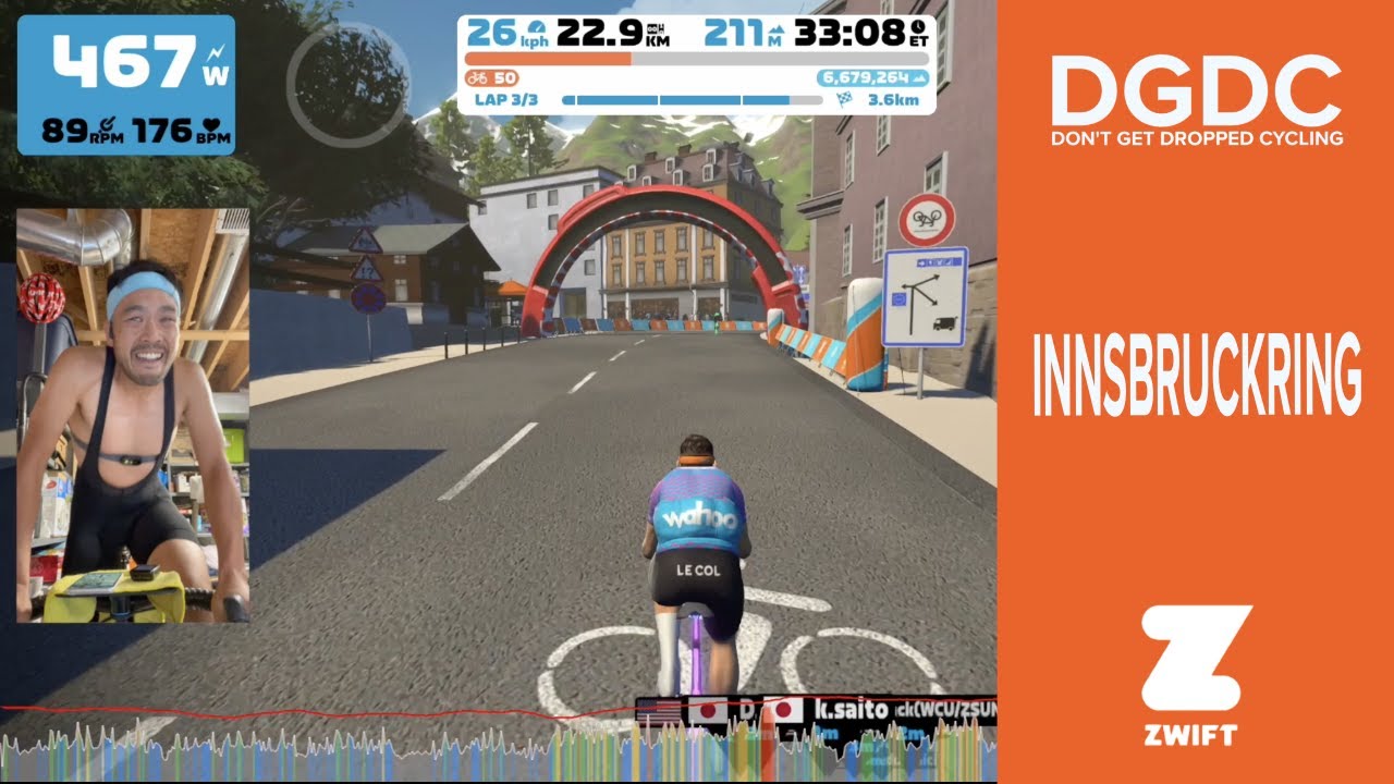 Finally... "normal" Zwift racing!
