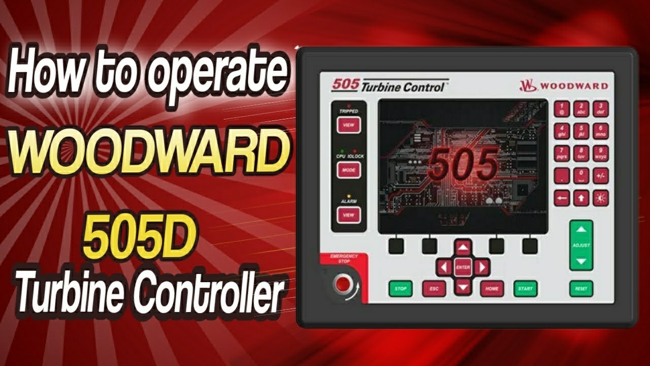 Woodward 505D turbine controller | Throttle valve calibration testing | CPC ll