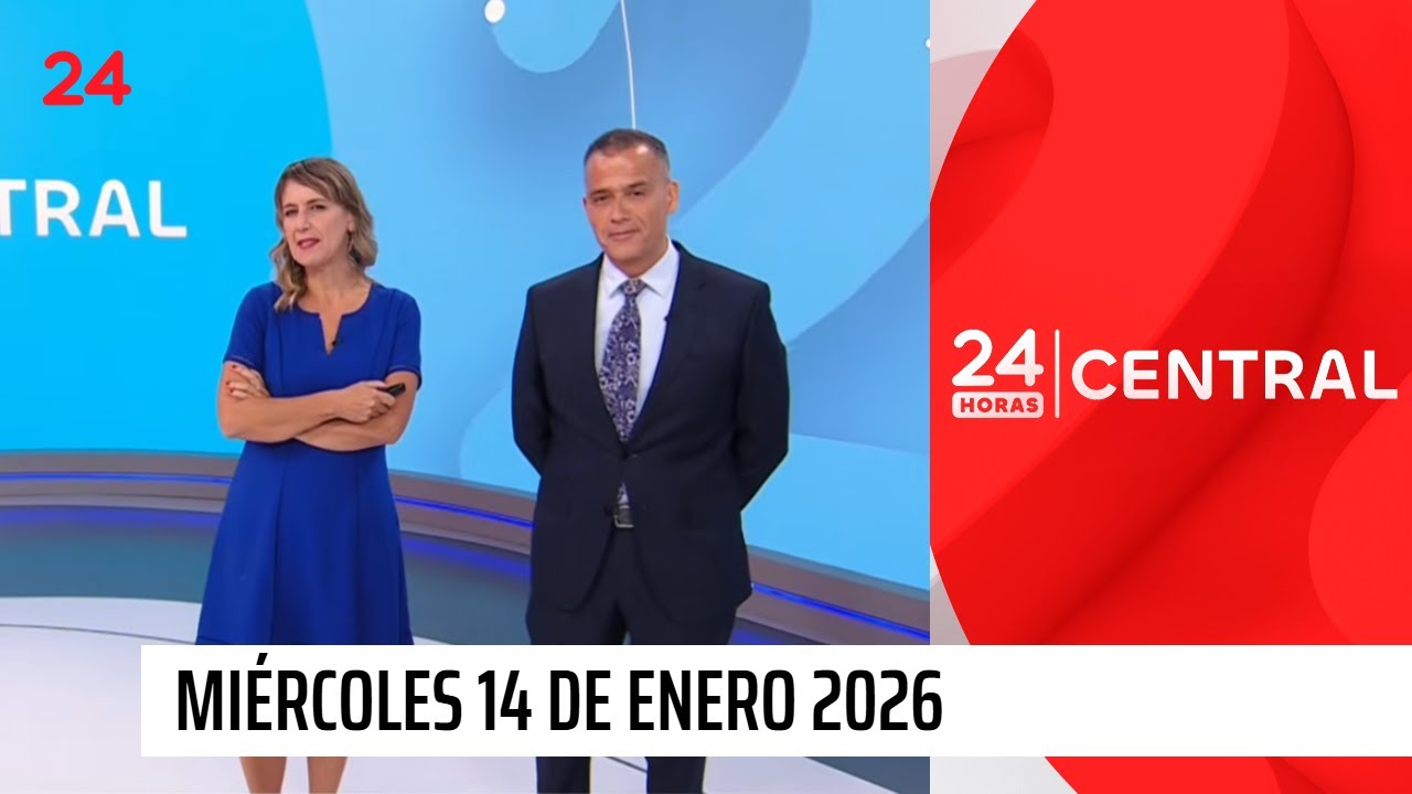 24 Horas Central - Miércoles 14 de enero 2026