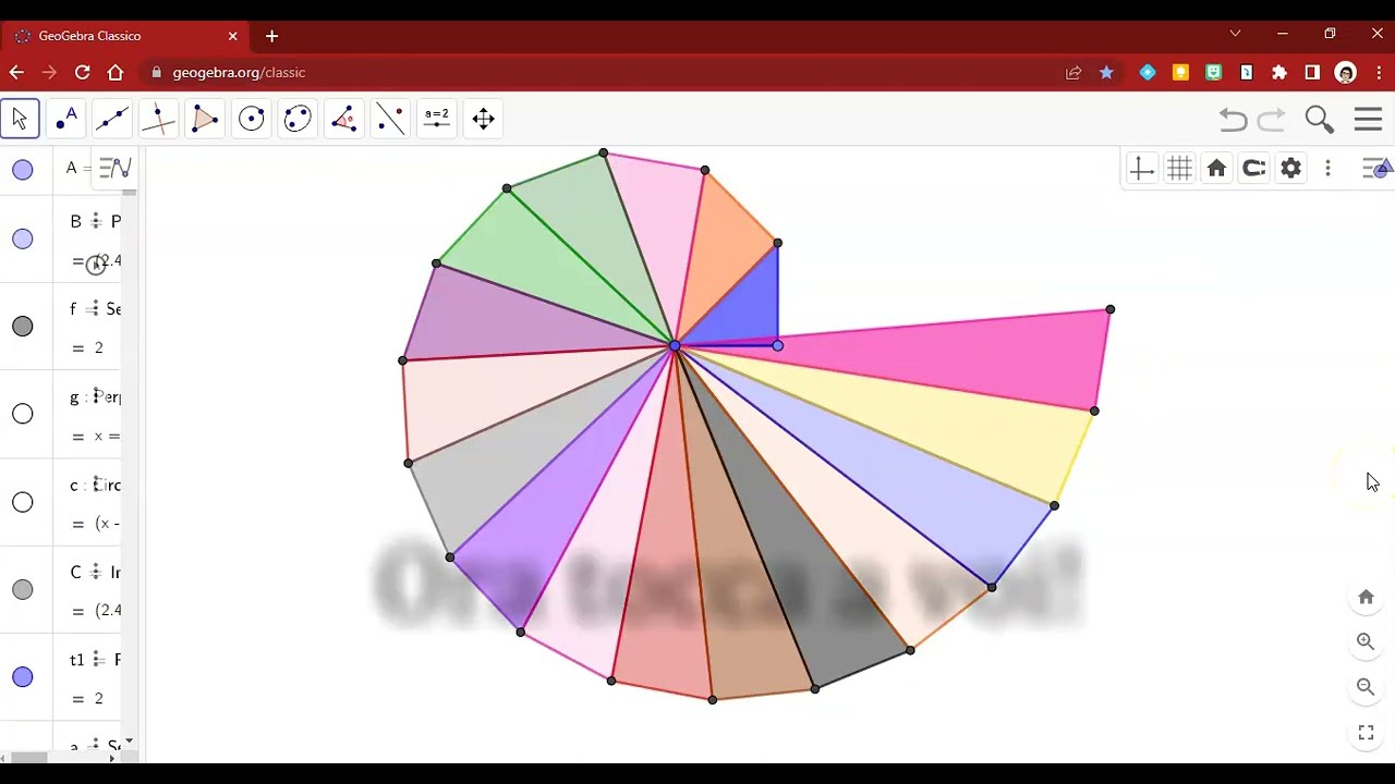 Spirale con triangoli rettangoli