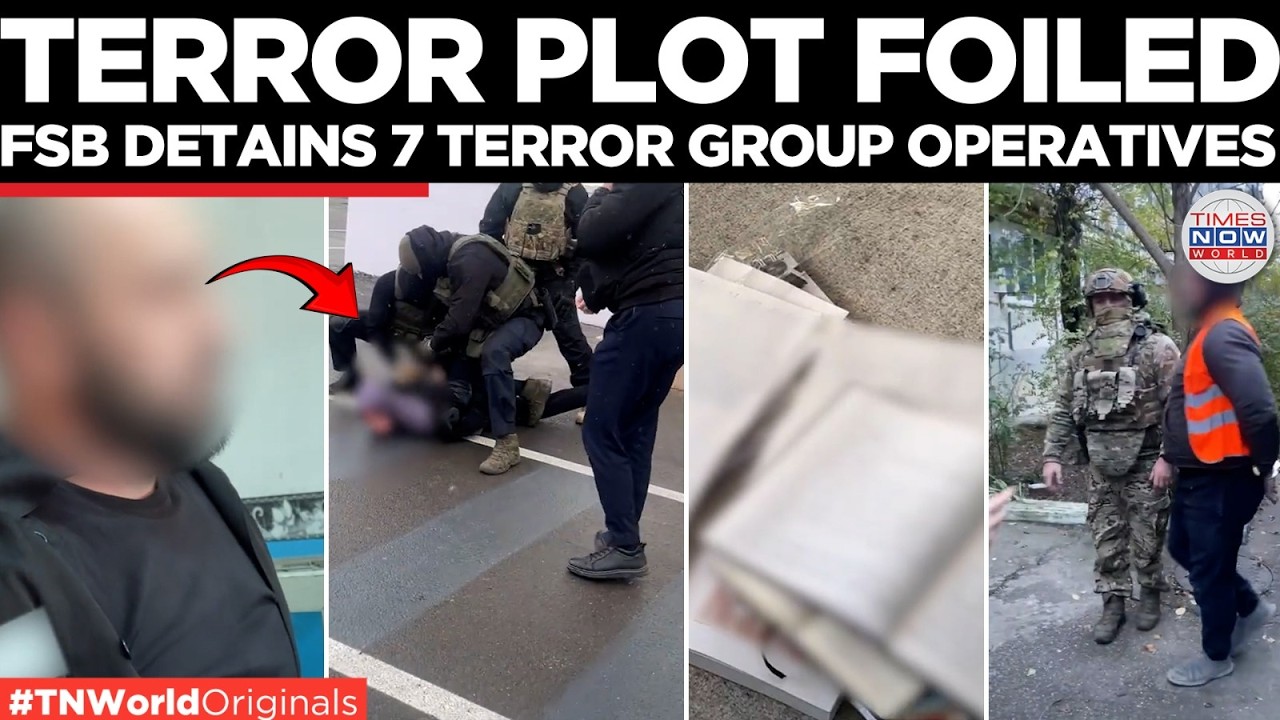 FSB OPERATION SUCCESS: Seven Members Of Banned Terror Group Detained By Russian Forces | World News