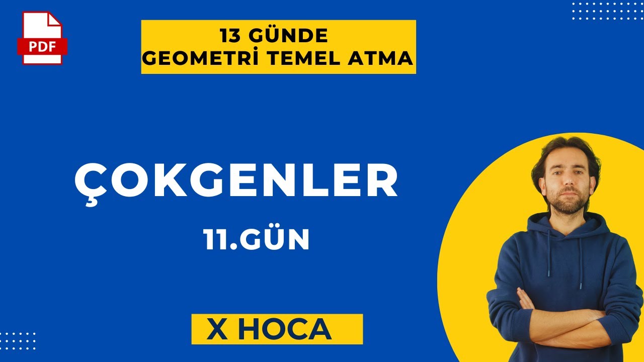 13 GÜNDE TEMEL ATMA KAMPI | 11.GÜN: ÇOKGENLER (TYT-AYT)-X HOCA