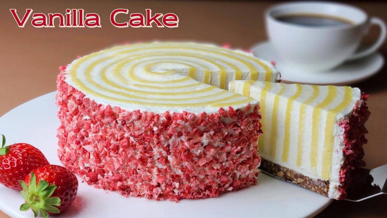 Без муки / Стакан / Рецепт ванильного пирога без муки / Vanilla Sponge Cake