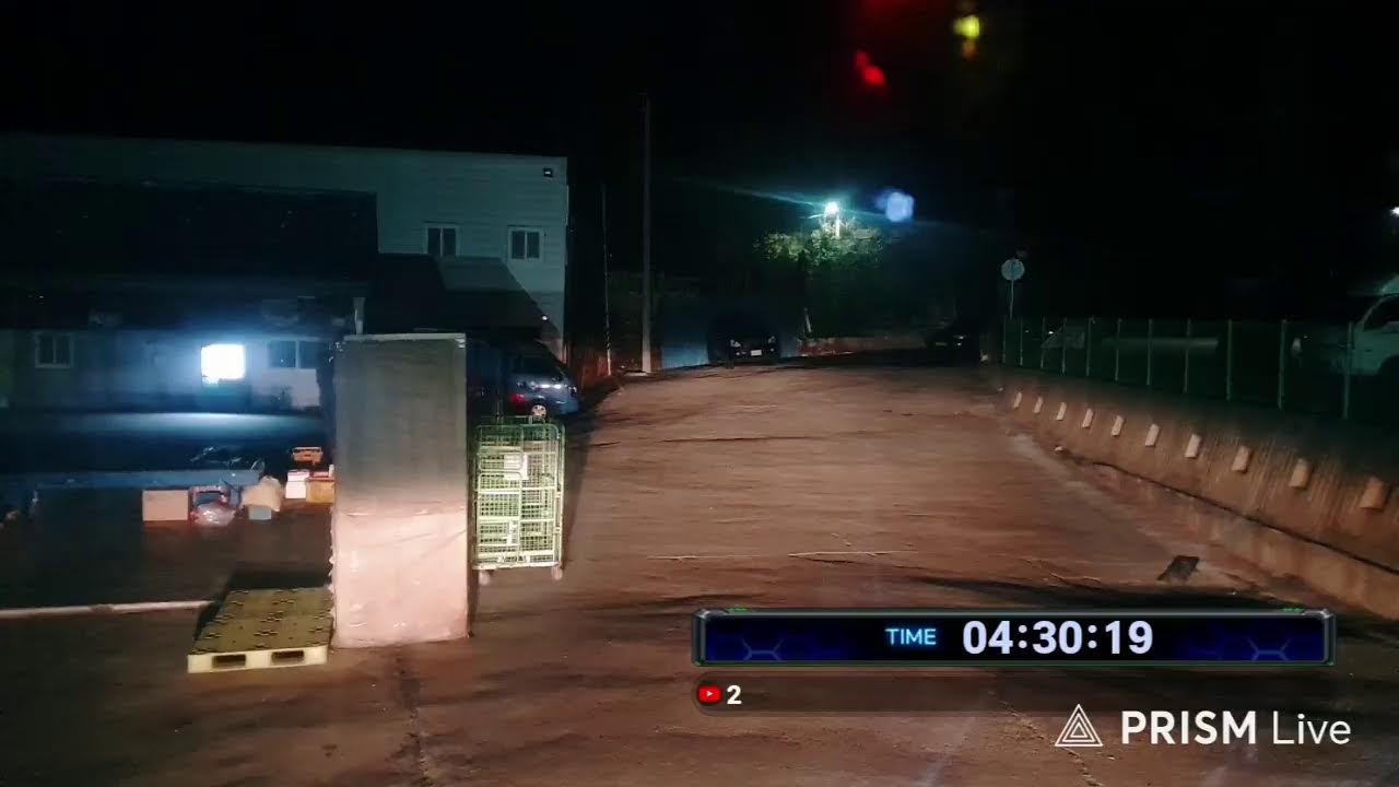 유로트럭 K-Truck 트레일러 드라이브 방송 택배 운송 여수 가즈아 Container Trailer 40FT Drive Livestreaming