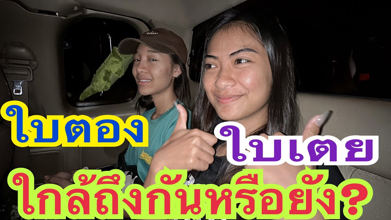 ใกล้ถึงกันหรือยังน้อ? #น้องใบเตย #น้องใบตอง #สาวน้อยเพชรบ้านแพง
