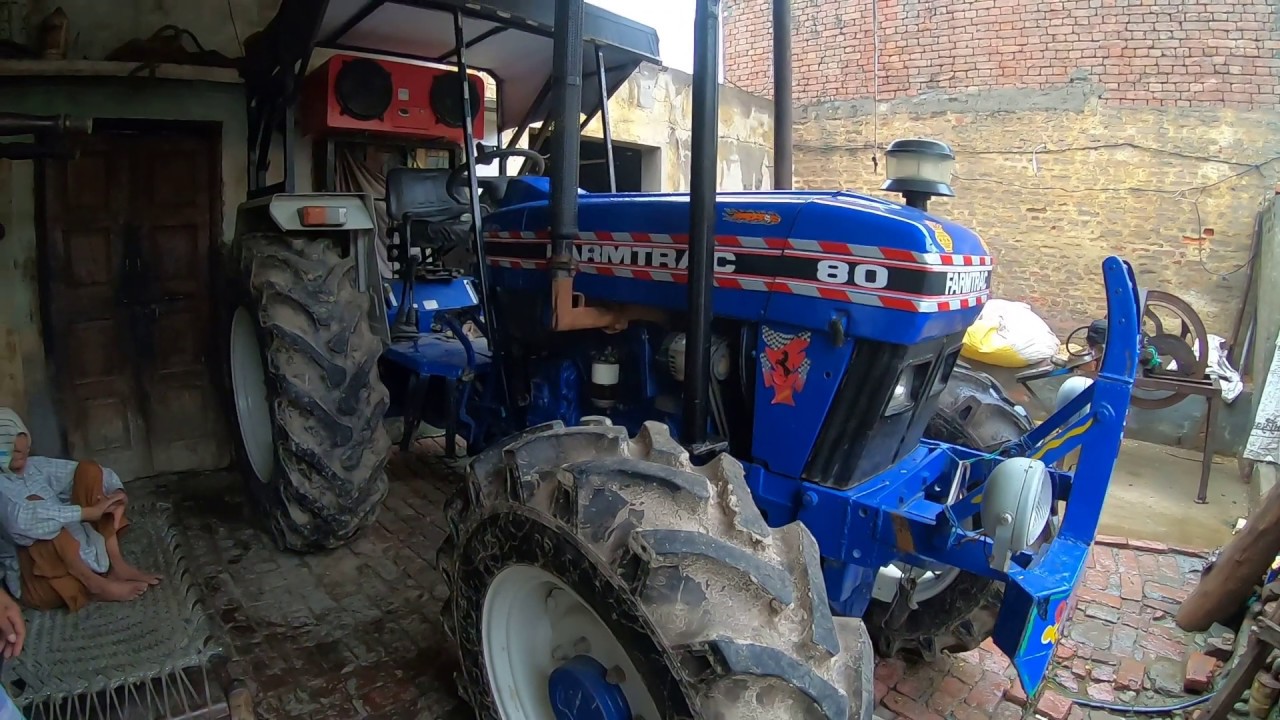 Farmtrac 80 4X4 tractor 80 Hp Basic features