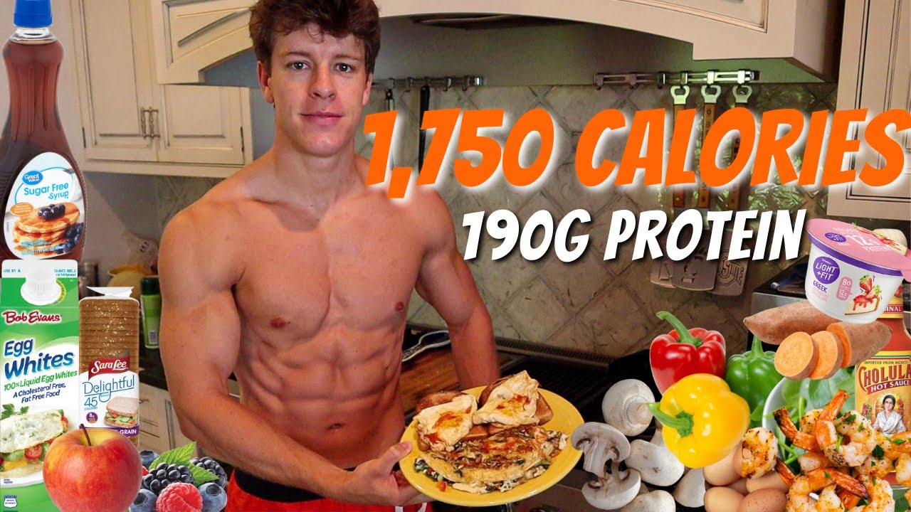 Full Day of Eating 1,750 Calories | Low Calorie High Protein Diet to Lose Fat