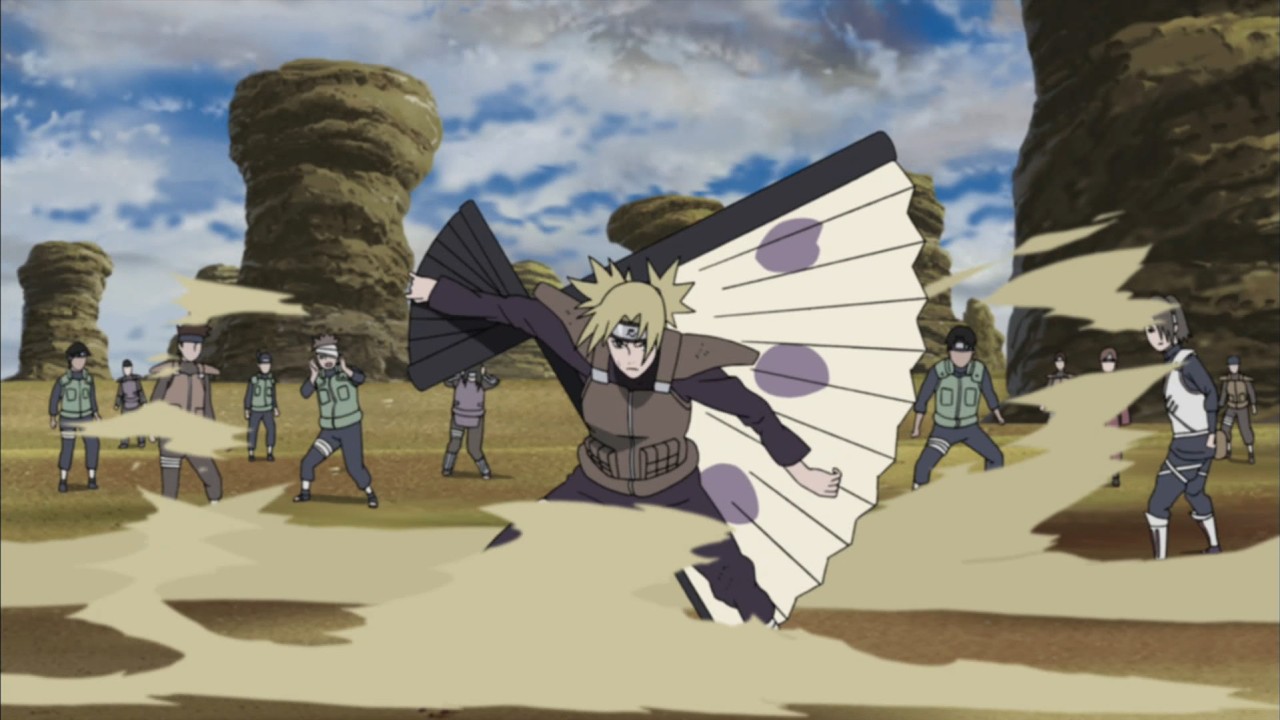All of Temari Jutsu テマリ(術)