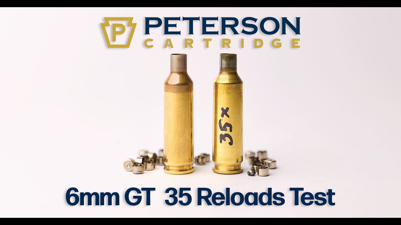 Ultimate 6mm GT Brass Life Test | 35 Reloads with Peterson Cartridge